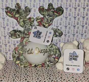 Boule de noël personnalisé