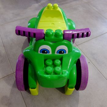 Porteur Croc Blocs Mega Bloks