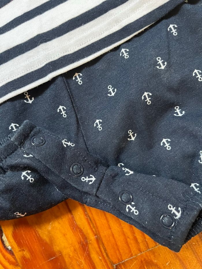 Combi short marinière - photo numéro 3