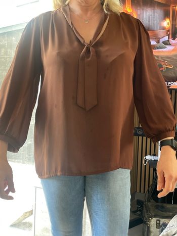 Blouse manches longues