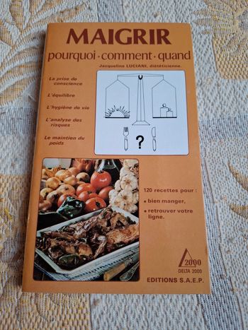 Superbe livre sur comment maigrir