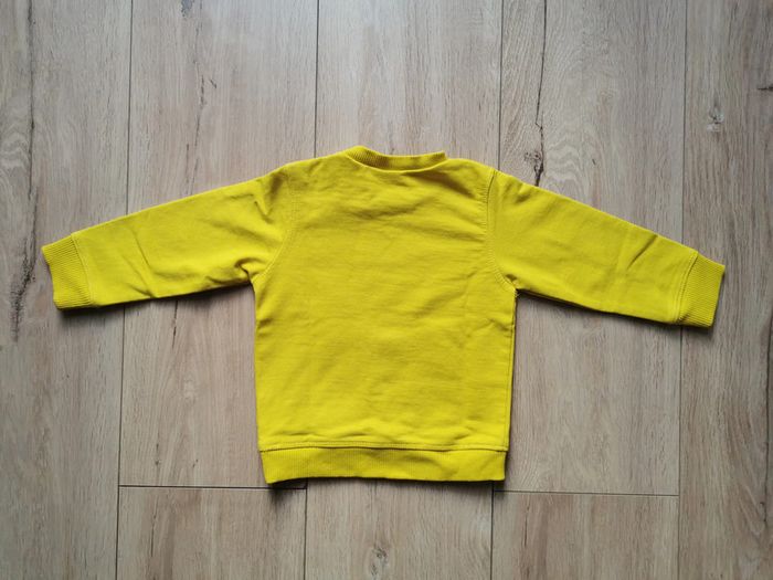 Sweat shirt jaune croco Grain de blé 12 mois - photo numéro 6