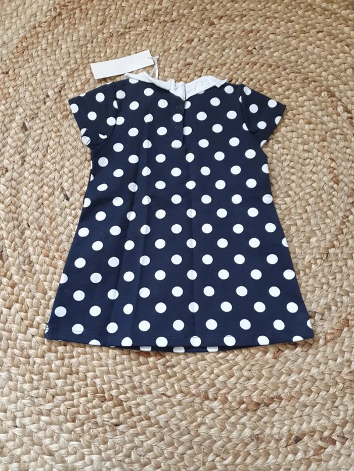 Robe à pois cadet Rousselle 12 mois - photo numéro 3