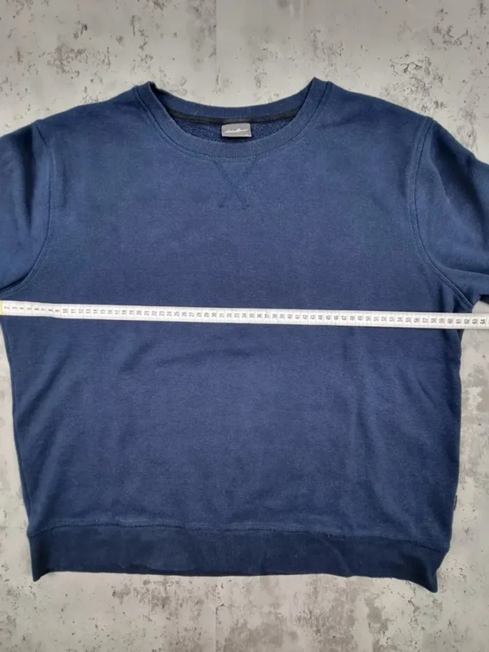 Sweat Eddie Bauer bleu marine – Taille XL Homme (mesures en photos) - photo numéro 9