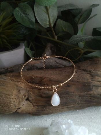 Bracelet pierre de cristal de quartz