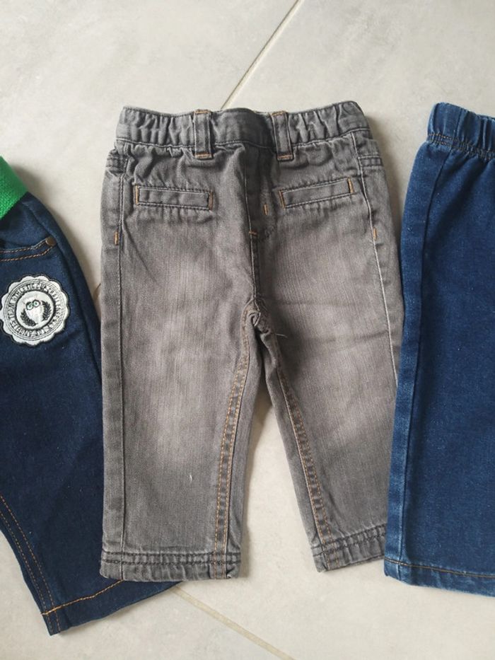 Lot de 3 pantalons en 9 mois - photo numéro 3