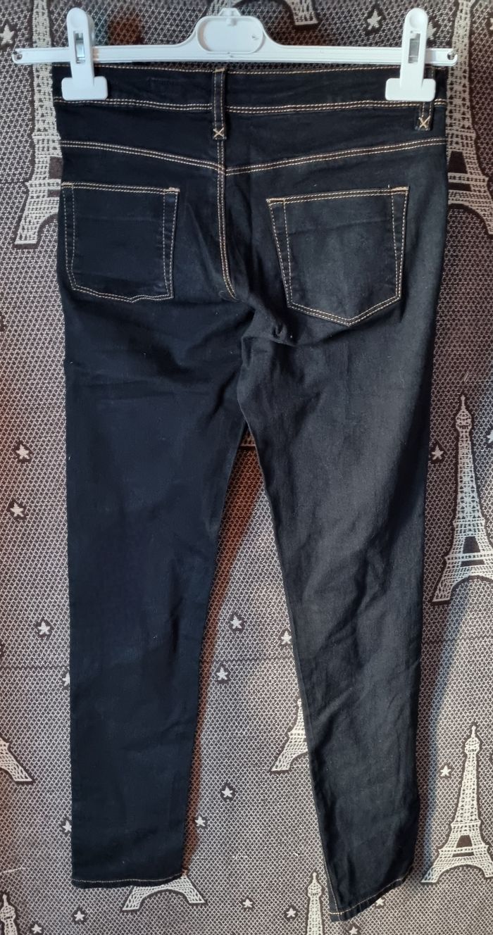 Jean noir Slim Fit (Stretch) 38 - photo numéro 4