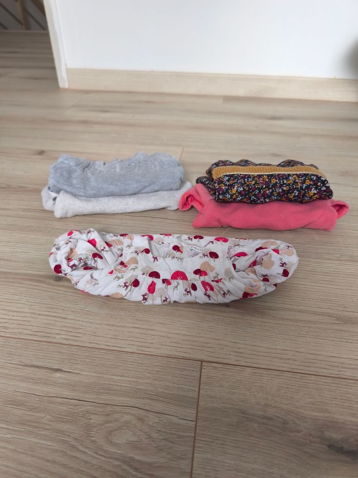 Lot vêtements hiver fille taille 6mois - photo numéro 4