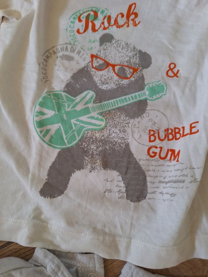 Lot 2 hauts manches longues garçon 12 mois - photo numéro 2