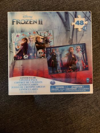 Lot de trois jeux reine des neiges neufs