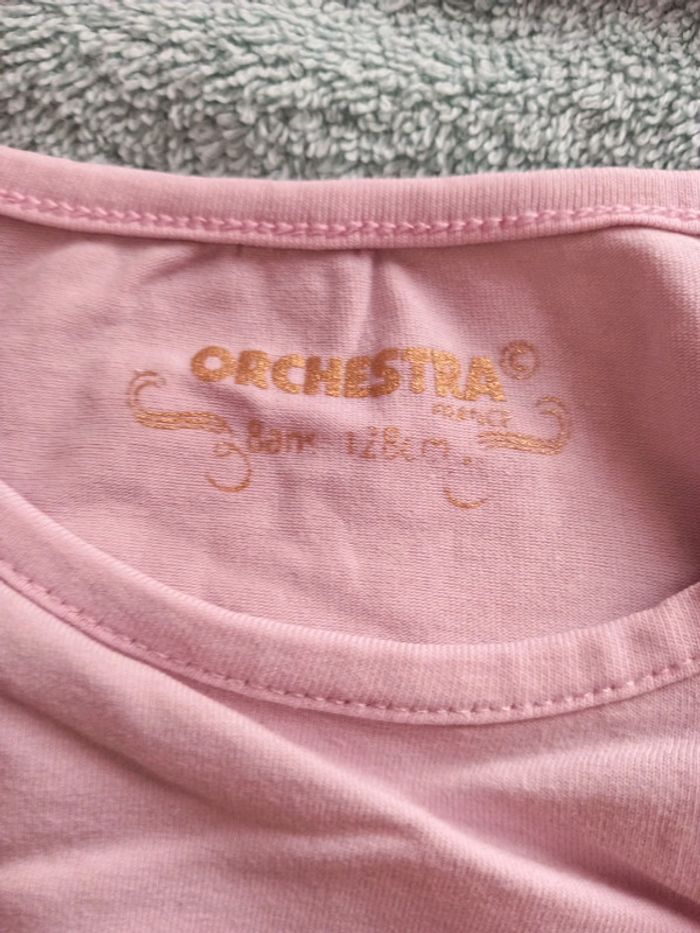 Tee-shirt coton 8ans Orchestra - photo numéro 2