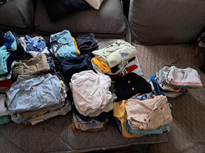 Gros lots de vêtements bébé garçon taille 9/12mois - photo numéro 2
