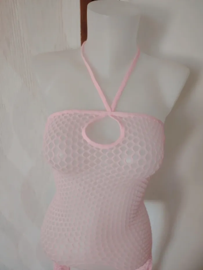 Combinaison sexy bodystocking résille - photo numéro 3