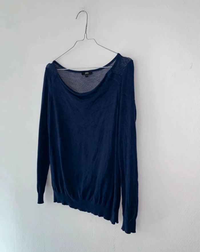 Pull bleu femme taille 36 - photo numéro 3