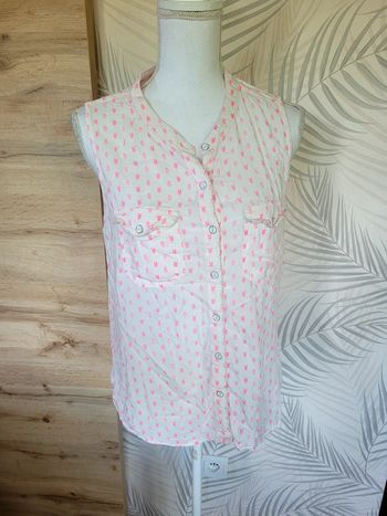 Chemise sans manches kaporal taille S femme