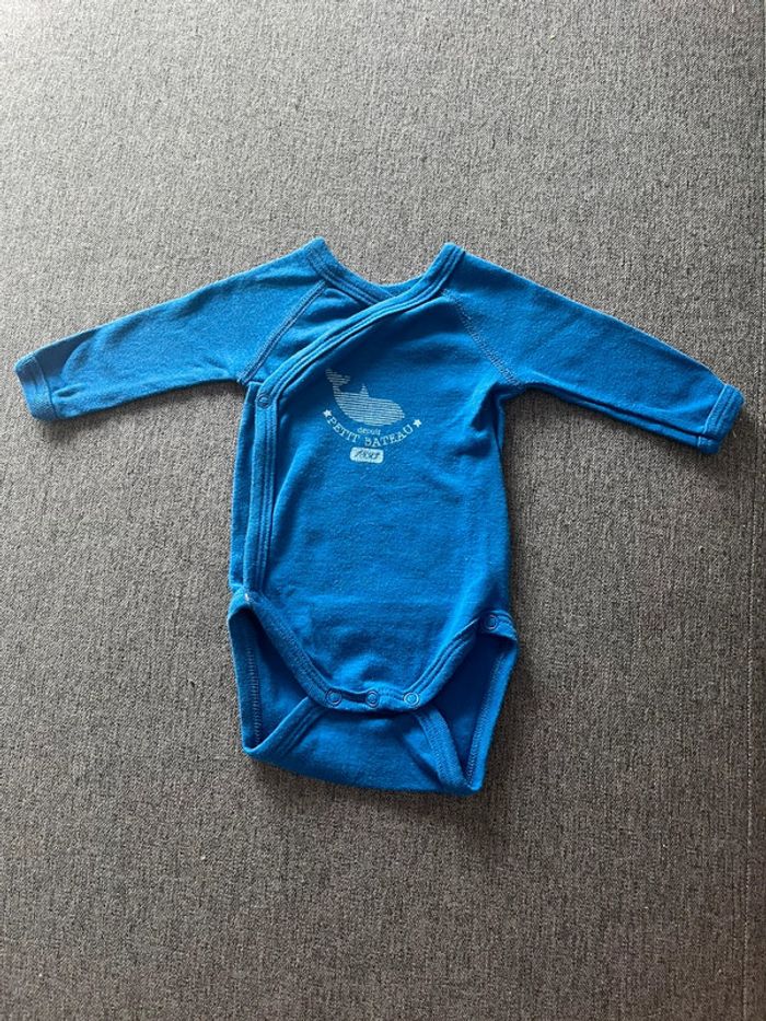 👶 Lot de 6 bodies croisés bébé Naissance/Taille 1 mois (50cm) - photo numéro 12
