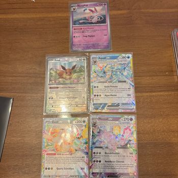 Lot Evoli Pokémon evolution prismatique