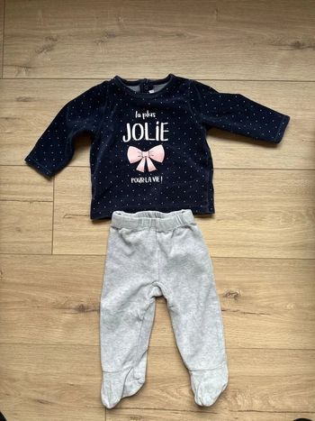 Ensemble pyjama bébé 2 pièces Gémo