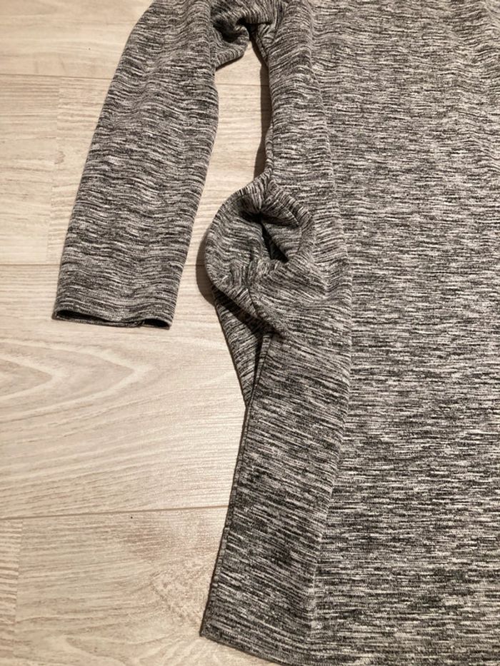 Pull rayé gris - photo numéro 2