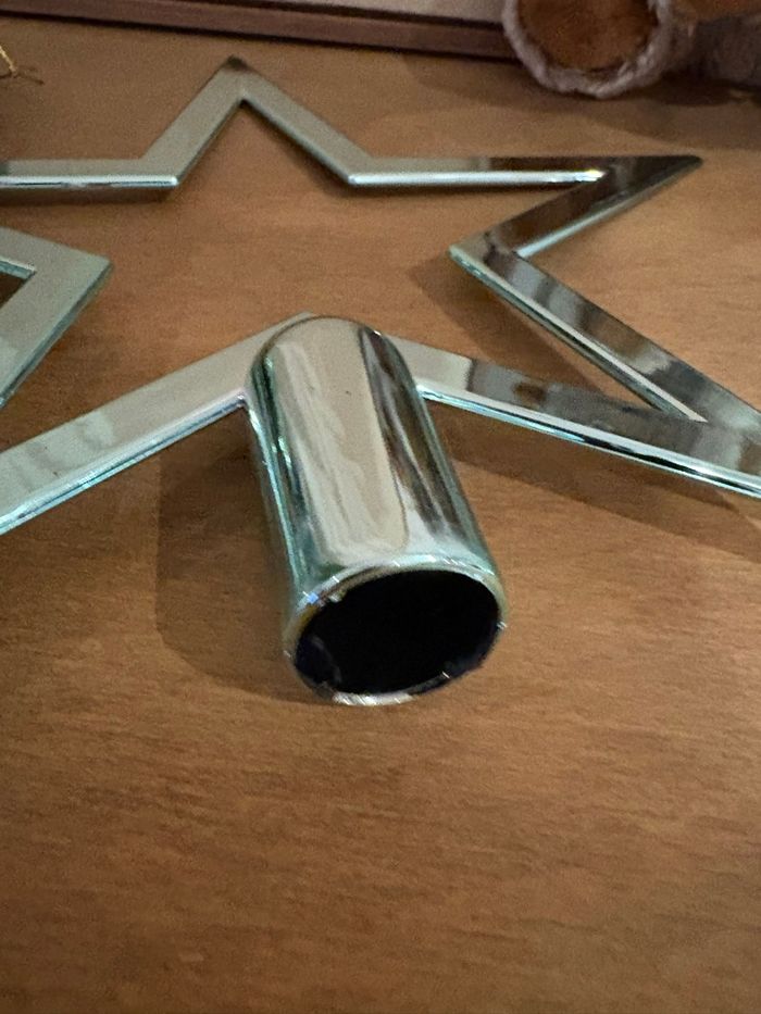 Cimier de sapin de Noël + boules - photo numéro 4