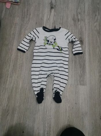 Grenouillère fine bébé Mickey Disney Orchestra