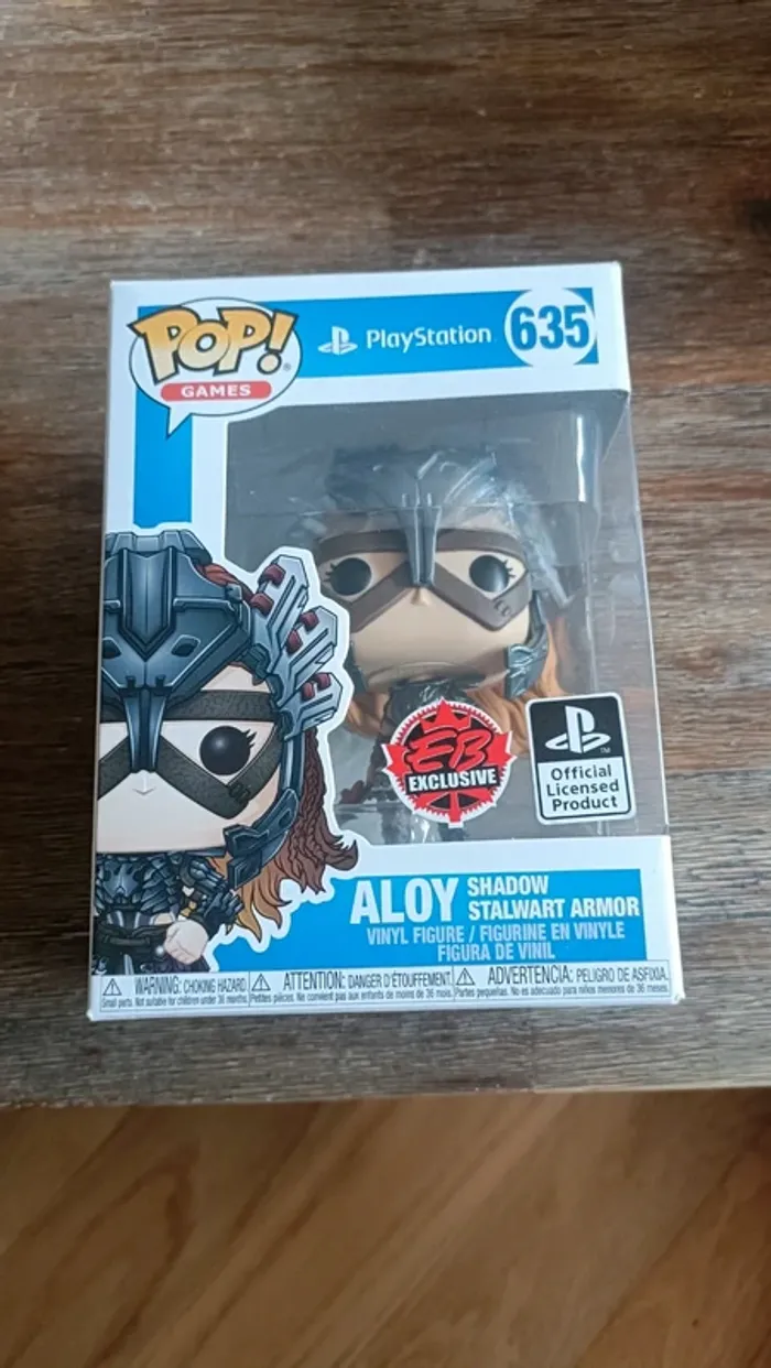 Funko pop Aloy shadow stalwart armor 635