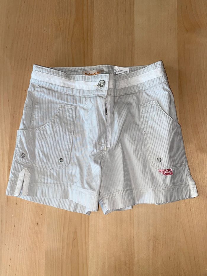 Short fille 8 ans beige timberland