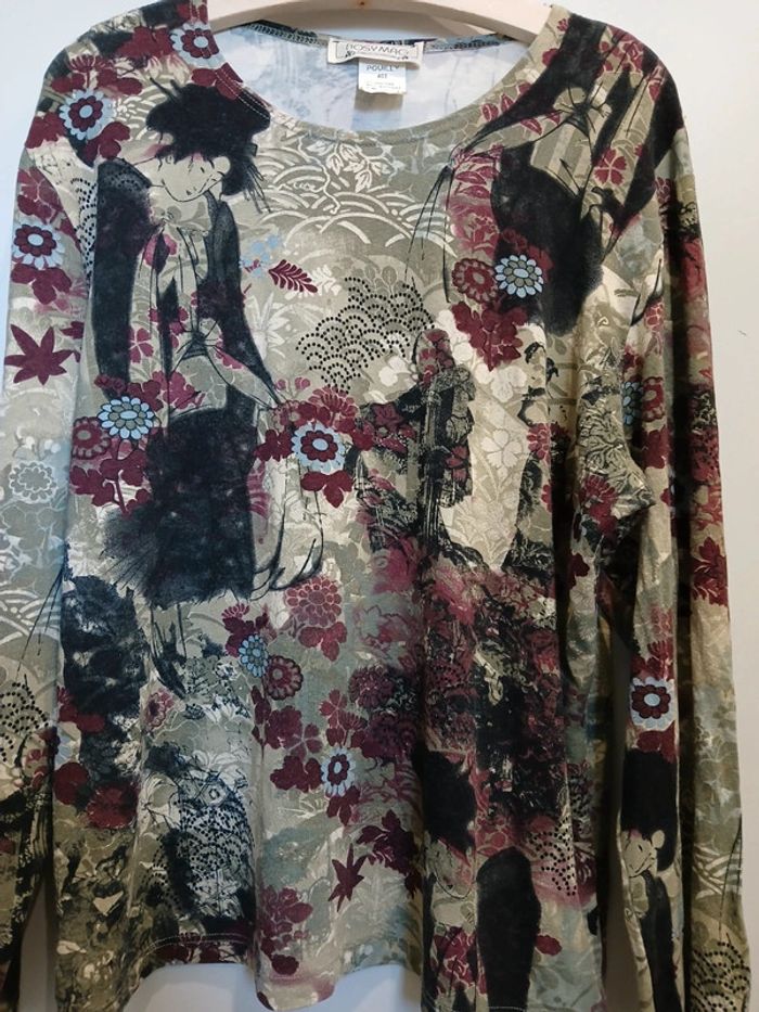 Tee-shirt RosyMag, Jeanot lou Paysan, taille 50 - photo numéro 4