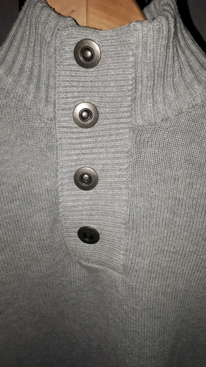 Pull gris Celio