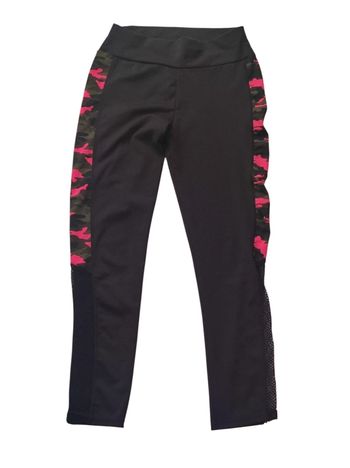 Legging noire imprimée militaire coloré taille L/XL