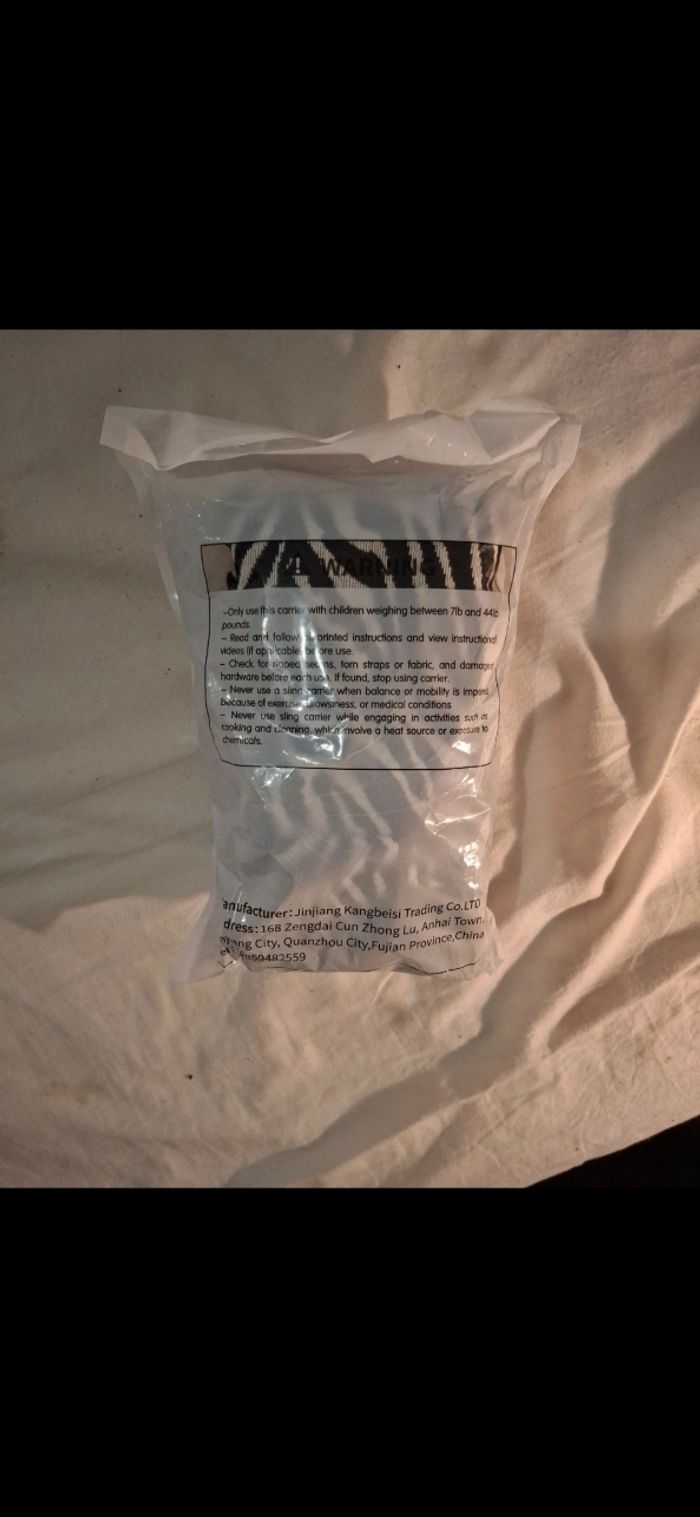 Porte-bébé zébra hanche jusqu'à 18kg - photo numéro 5