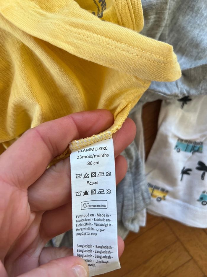 Lot 5 T-shirt Orchestra 23mois - photo numéro 7