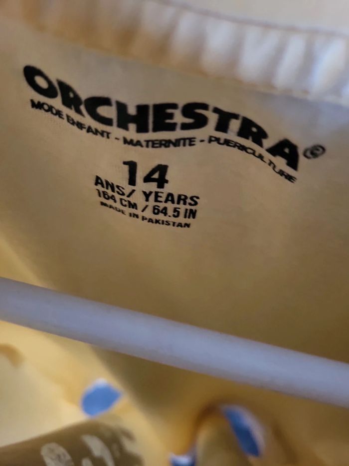 Tee shirt Orchestra 14 ans style délavé neuf jamais porté - photo numéro 5