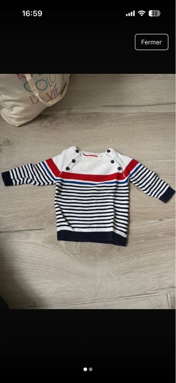 Pull 6 mois