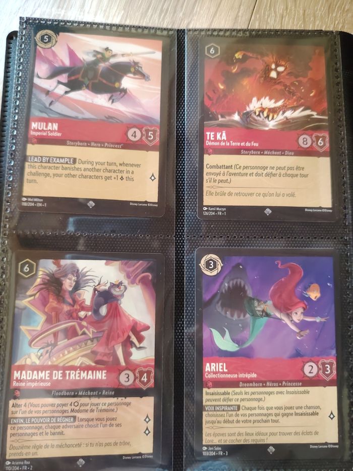 Cartes Lorcana Super Rares et Légendaires - photo numéro 6
