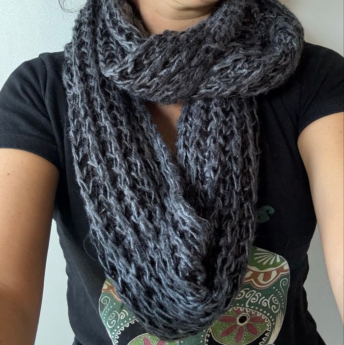Écharpe tube Snood ado ou femme hiver