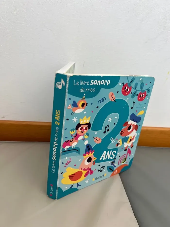 Le livre sonore de mes deux ans | Livre interactif pour tout-petits - photo numéro 2