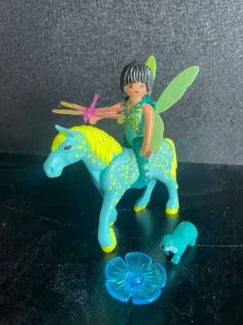 Playmobil 9137 Fairies Fée avec cheval