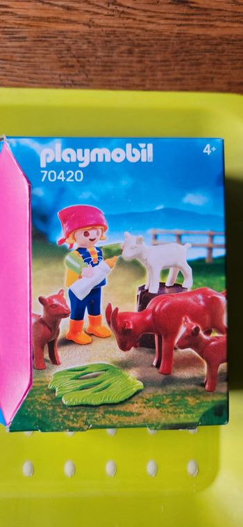 Playmobil 70420 Fille avec ses chèvres