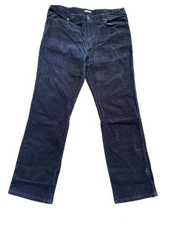 Pantalon velours #bas évasé #taille 44