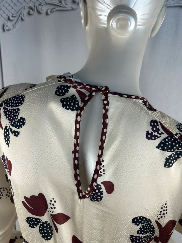 Robe longue Crème Ba&sh T2 / M neuve - photo numéro 9