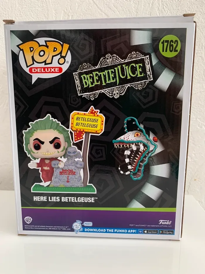 Funko Pop Here Lies Beetlejuice #1762 - photo numéro 3