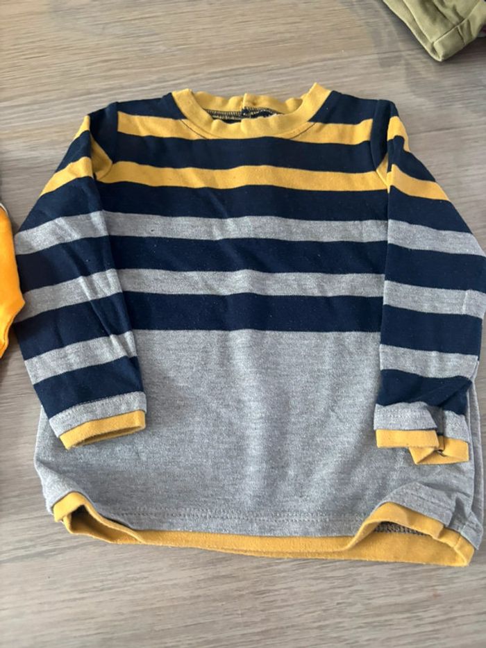 Lot tee shirt manche longue 18 mois - photo numéro 6