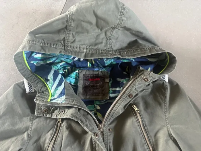 Veste intersaison catimini 10 ans kaki tbe - photo numéro 2