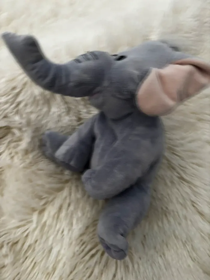 Peluche éléphant - photo numéro 4