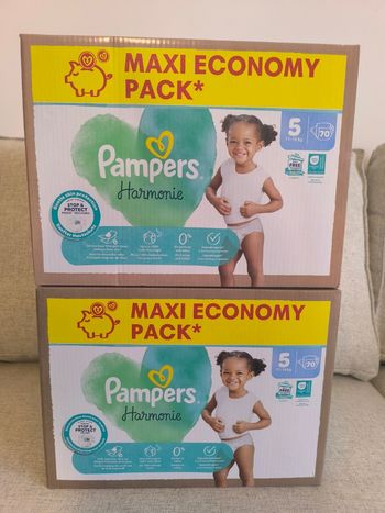 Pampers Harmonie T5 - 2*70 couches