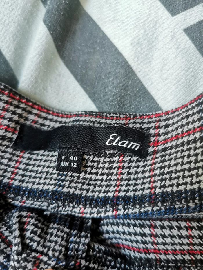 Pantalon à carreaux Etam - photo numéro 4