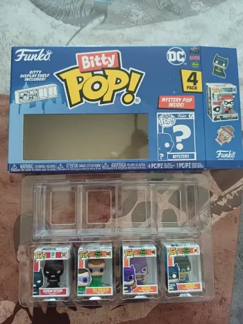 Lot 4 Bitty Pop DC Comics