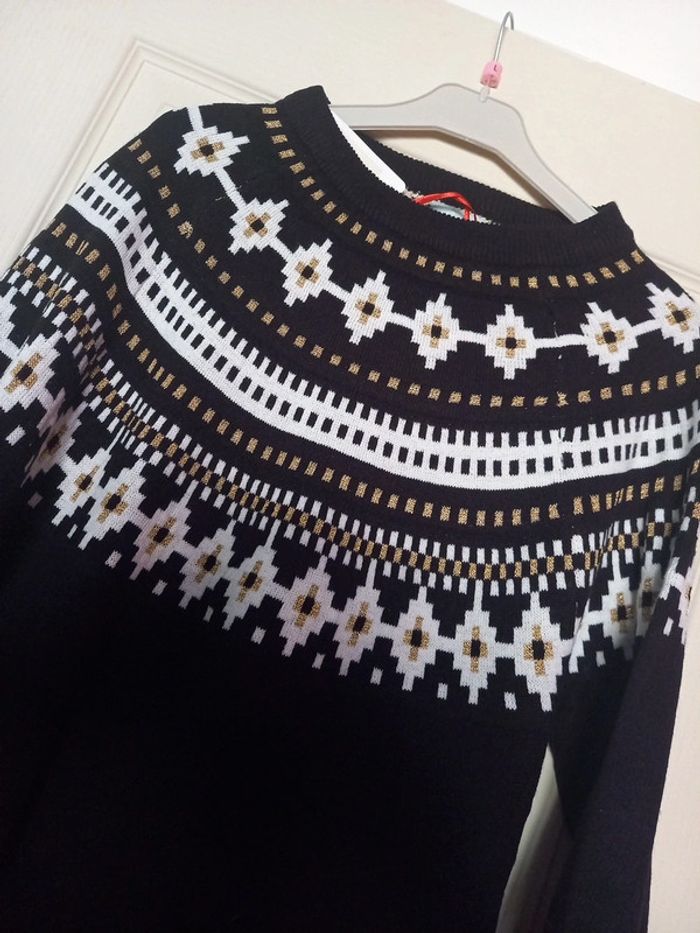 Robe pull motif neuve - photo numéro 3