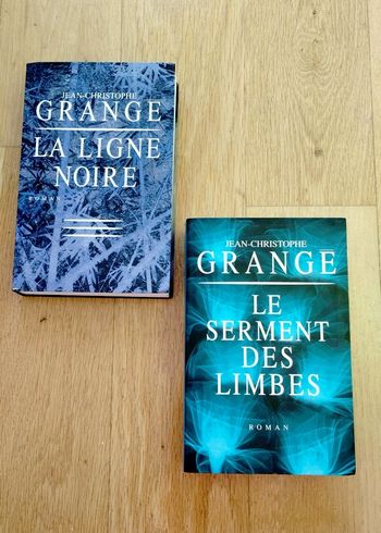 2 livres de Grangé La ligne noire - Le serment des limbes